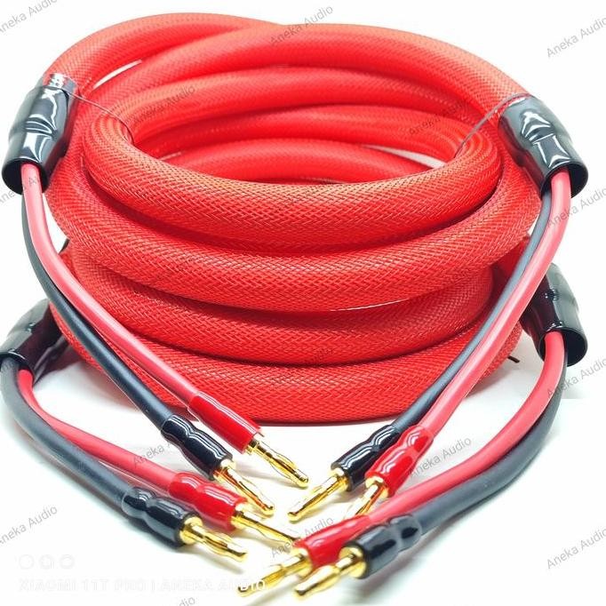 Kabel Speaker High End Vermouth Red Velvet Audio Premium