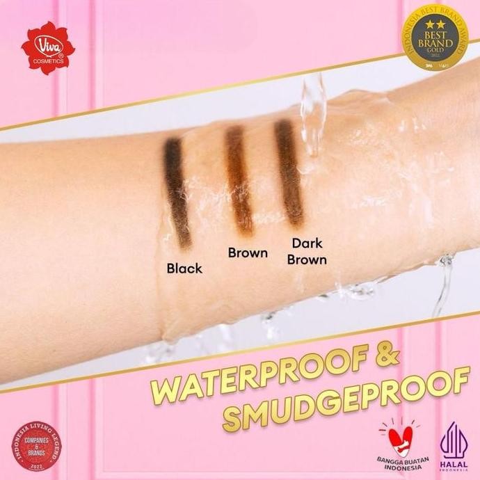 

Viva Eyebrow Pencil Pensil Alis Mata Viva Original Pensil Alis Wanita Tahan Lama Waterproof