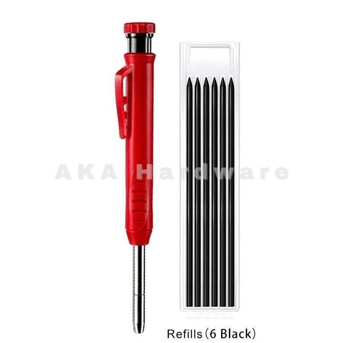 

Pensil Refill Solid Carpenter - Pensil Tanda Bangunan dengan Isi Ulang