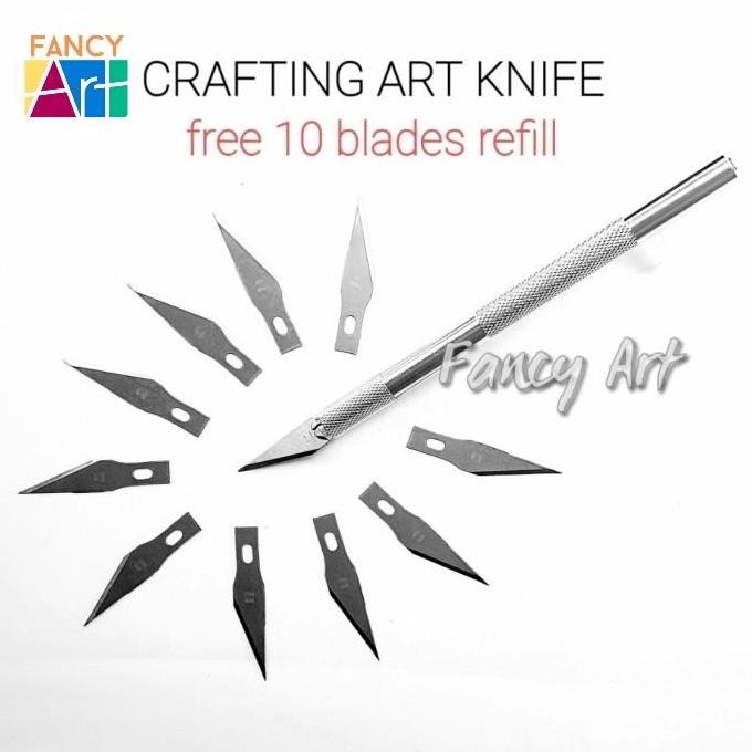 

Crafting Knife Pisau Ukir Seni Prakarya Pen Cutter Polymer Clay Tool