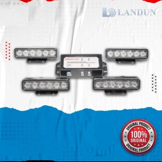 Lampu strobo landun set
