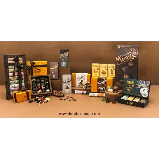 

Lm Chocolate Monggo Bar 40G Collection |13 Cokelat Flavors | Coklat Sehat