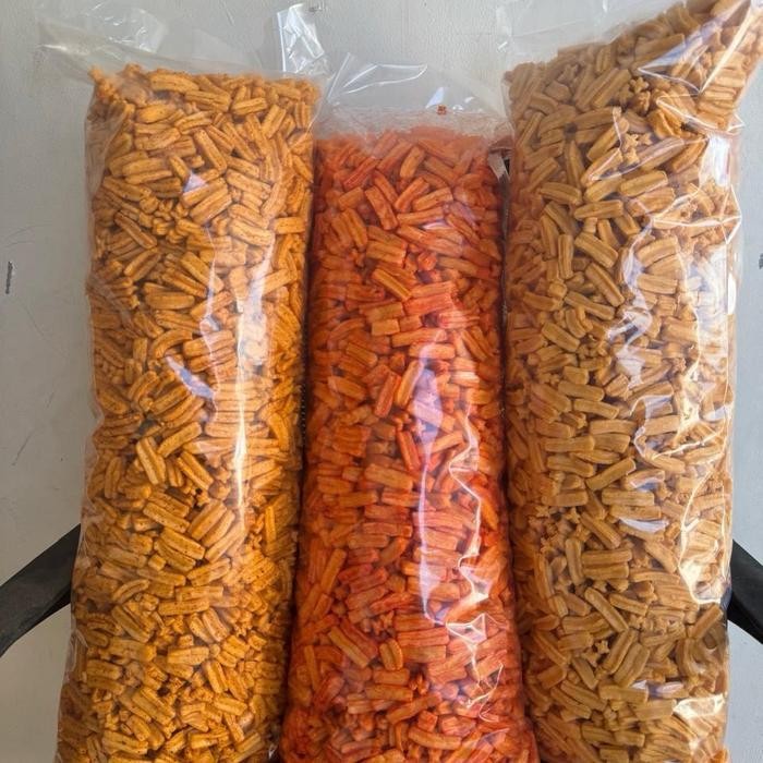

Rkm Kerupuk Kecipir Rindu 1 Ball 1Kg-Nks Cemilan Food Snack Camilan Makanan