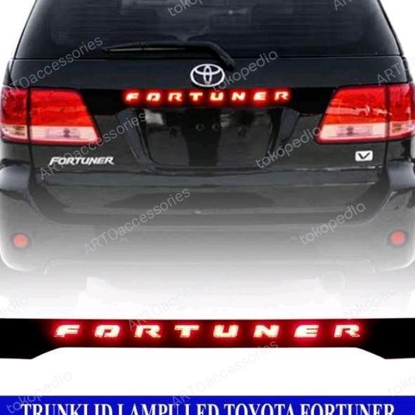 TRUNKLID fortuner lama variasi lampu