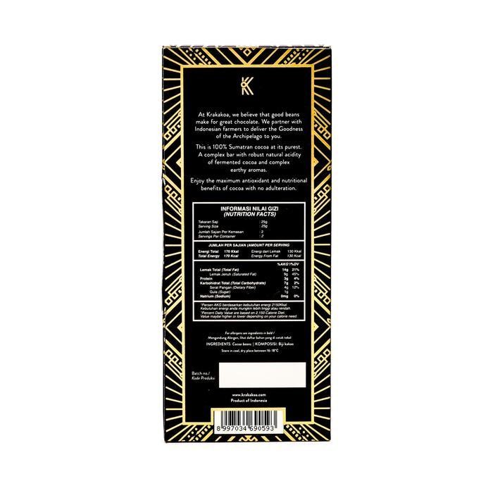 

RKM Krakakoa - Arenga 100% Dark Chocolate