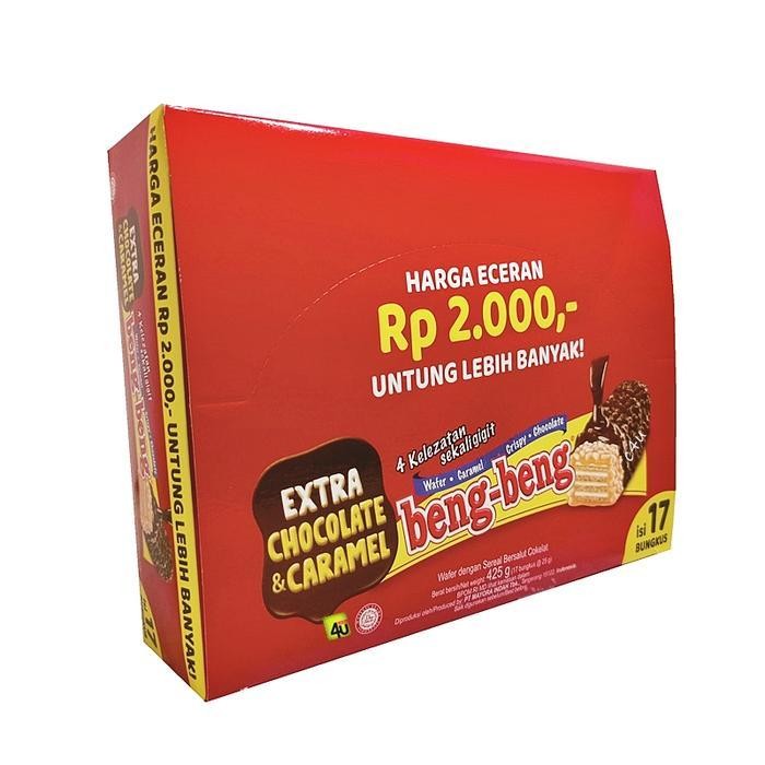 

RKM Beng Beng - Chocolate Caramel Crisp Wafer - 1 KOTAK