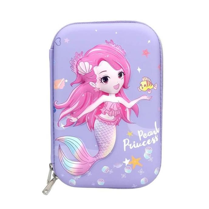 

Kotak Pensil 3D Timbul Little Mermaid Tempat Pensil Emboss Karakter Berkualitas Original Blingberry Stationery New Stok