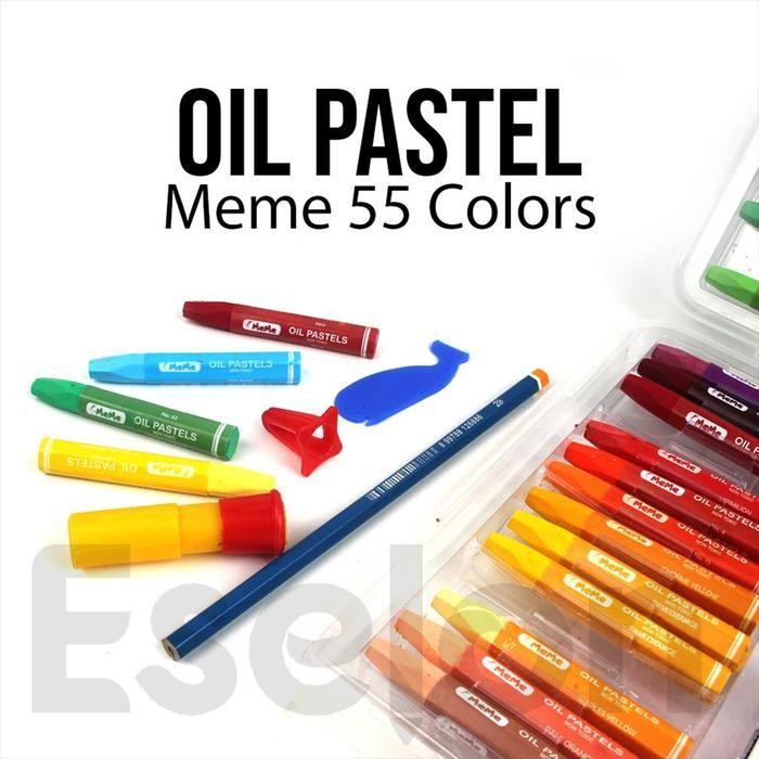 

EMS Crayon MeMe 55warna / Oil Pastel MeMe / Crayon MeMe