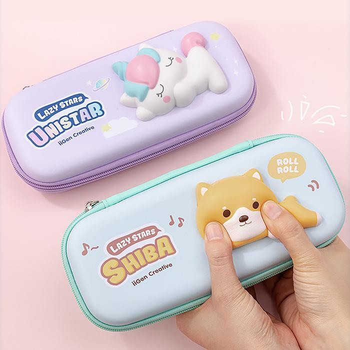

EMS TOKKADO Fuwa Tempat Kotak Pensil Squishy Anak Sekolah Karakter Lucu