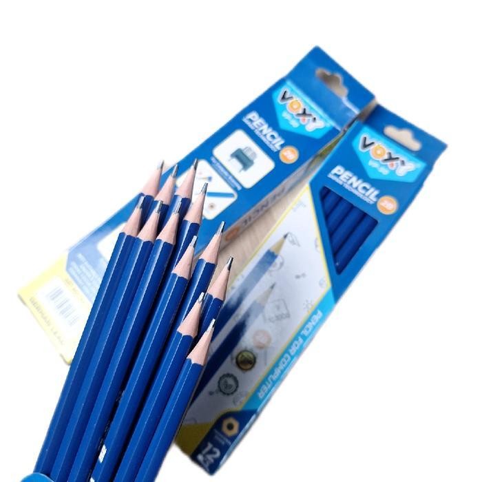 

EMS VP-50 Pensil 2B Isi 12 Pcs/pencil Kayu Solid/Alat Tulis/Pensil Gambar/Pencils Grafit