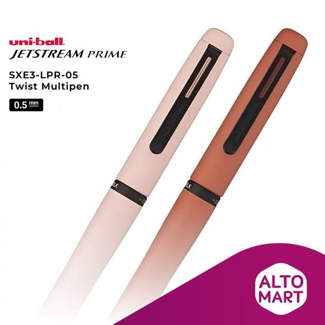 

Uniball Jetstream Prime 3-Color Retractable Twist Ballpoint Pen 0.5 Mm Pulpen Multi Pen Multipen Uni Ball New Stok
