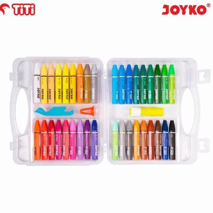 

EMS Crayon / Oil Pastel Titi Joyko 36 Warna