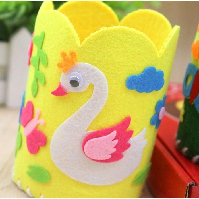 

EMS DIY tempat pensil menjahit anak - edukasi anak - montessori