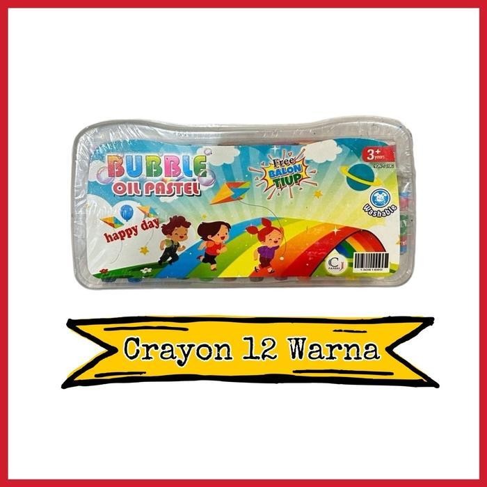 

EMS CRAYON / KRAYON / OIL PASTEL 12 WARNA MURAH