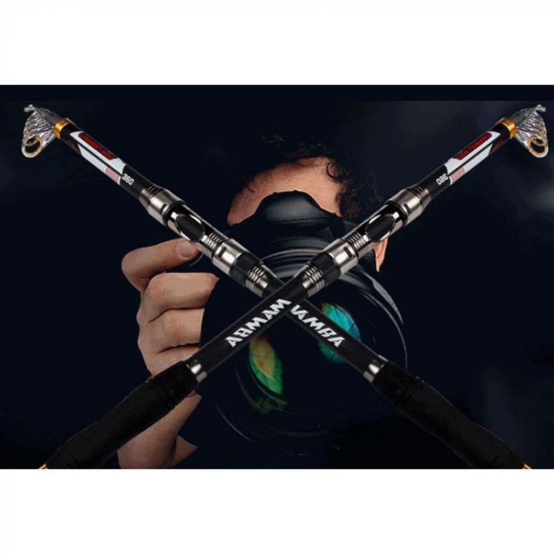 Premium Joran Pasiran Mamba Carbon Fiber 240-300 Cm.