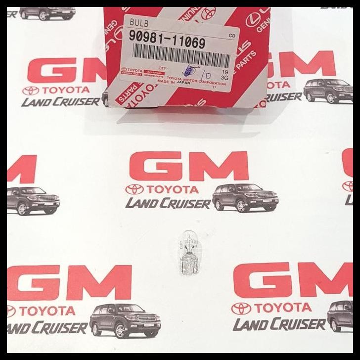 GRATIS ONGKIR BOHLAM W5W T10 VX80 VX100 VX200 CYGNUS LX470 PRADO BULB 12V 5W ORI 90981