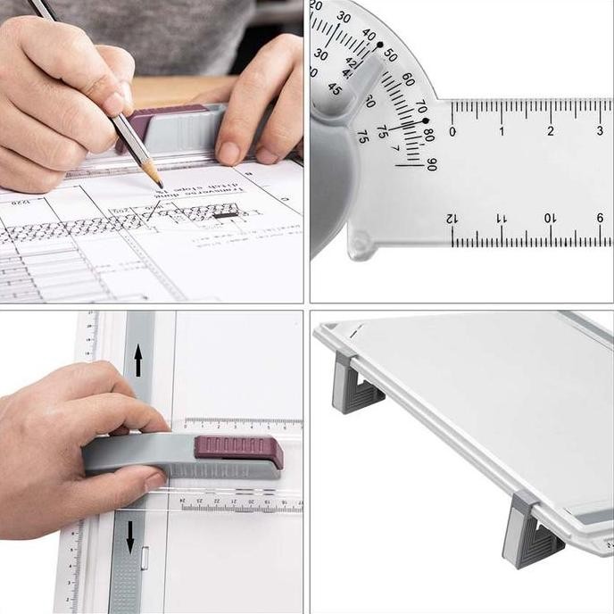 

Professional Meja Gambar Arsitek A3 Drawing Board A3 New Stok