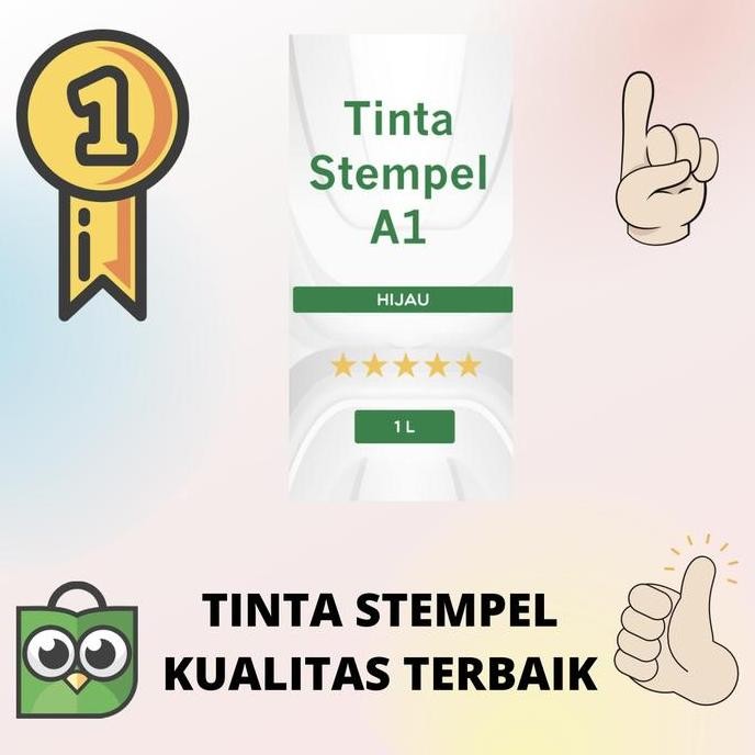 

Tinta Stempel Flash Warna Hijau 1 Liter New Stok