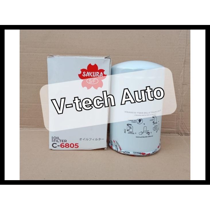 DISKON C-6805 SAKURA W1160 P502221 OIL FILTER OLI MAN 51055017160 C6805 SFO7160 