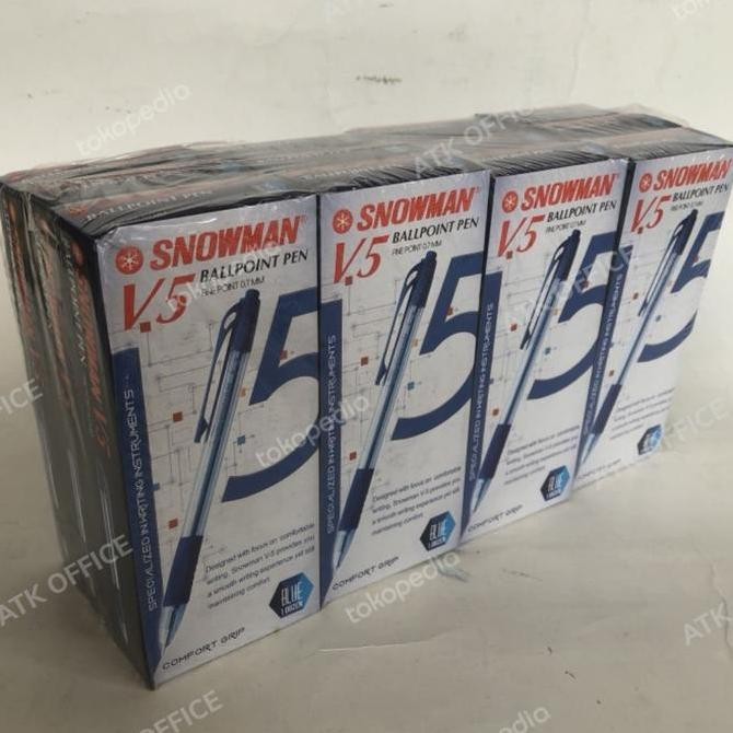 

Pulpen Snowman V5 Harga Untuk 1Gros =12Lusin New Stok