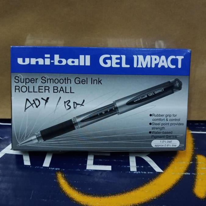 

Pulpen Uniball Gel Impact 1.0 Perlusin New Stok