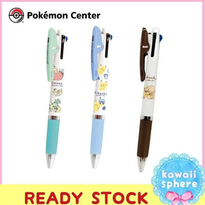 

Uni Jetstream Pokemon Center Original | 3 Slot Warna 0.5Mm | Pikachu New Stok