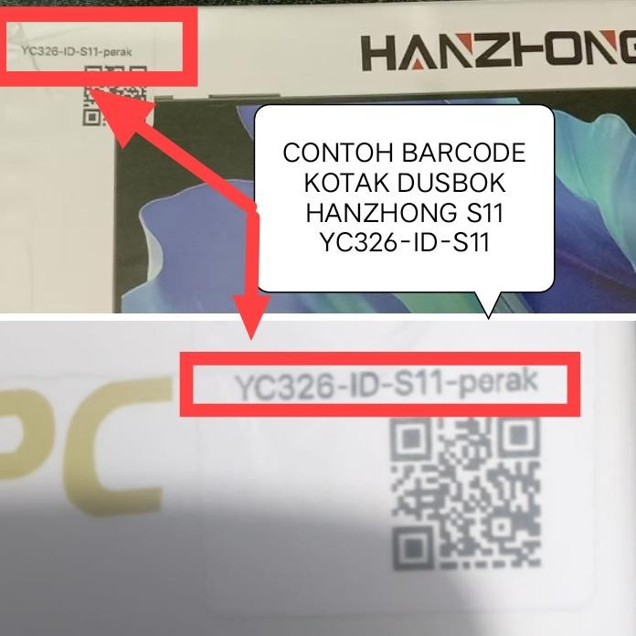 Touchscreen Ts Tc Toskrin Tablet Pc S11 / HANZHONG S11 / YC326-ID-S11 Mediatek DiM