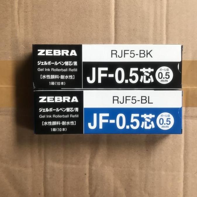 

Refill Pulpen Zebra Sarasa 0.5 Hitam / Biru New Stok