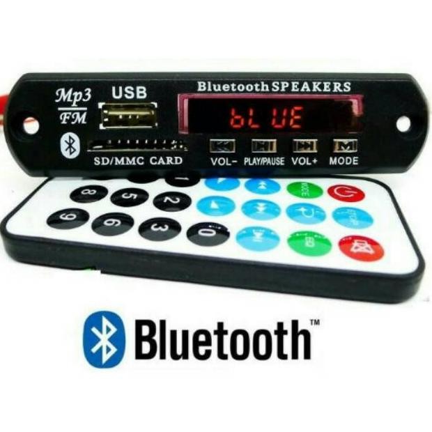 MODUL MP3 BLUETOOTH MODUL BLUETOOTH MODUL MP3 BLUETOOTH FM RADIO DiM