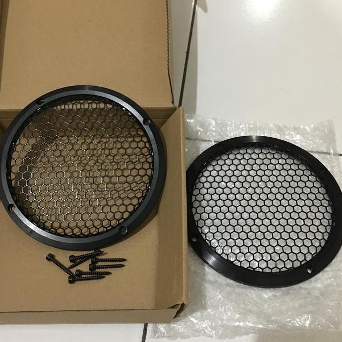 Grill / tutup midbass 6.5 inch universal . Pelindung cover midbass