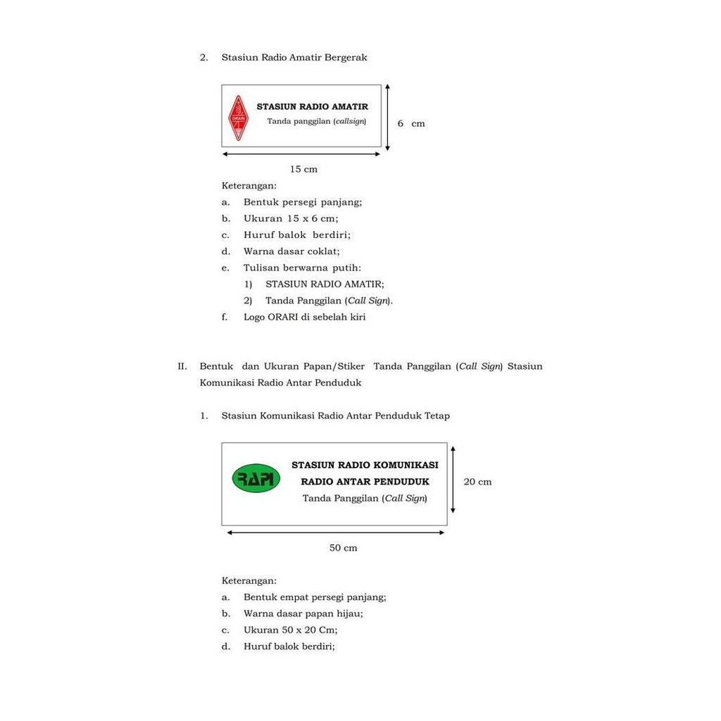 

Papan Callsign Rapi/Orari - Akrilik - Standar Permen - 50 X 20 Cm New Stok