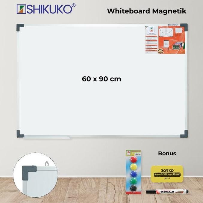 

papan tulis + white board + spidol + magnet warna