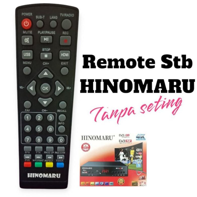 Remote set top box Hinomaru/Remot stb hinomaru DiM
