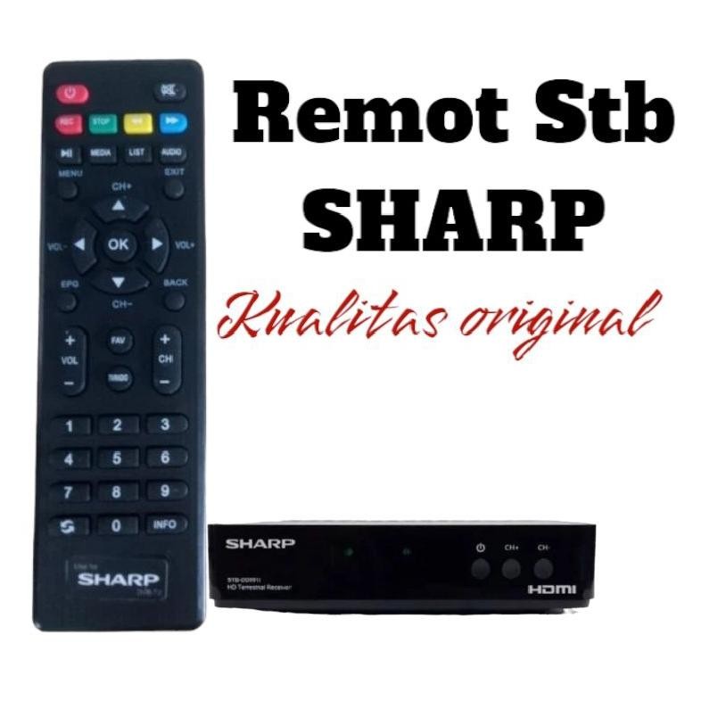 Remot stb Sharp/Remot set top box sharp DiM