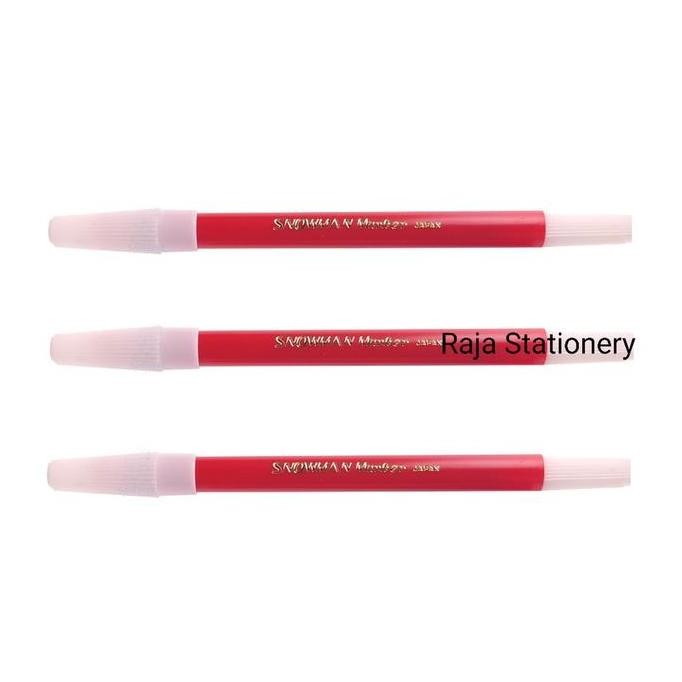 

Snowman Marker Black Blue Red Spidol Snowman Pw-1A Pw1A Hitam Biru Merah Box Gross [144Pcs] New Stok