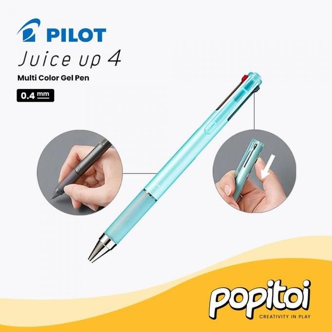 

Pilot Juice Up 4 Multi Color Gel Pen 0.4 Mm Pulpen Warna Warni New Stok