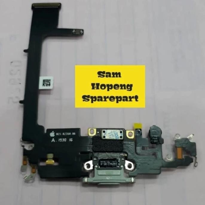 Fleksibel Charger Port Iphone 11 Pro Original + Ic Flexible Casan