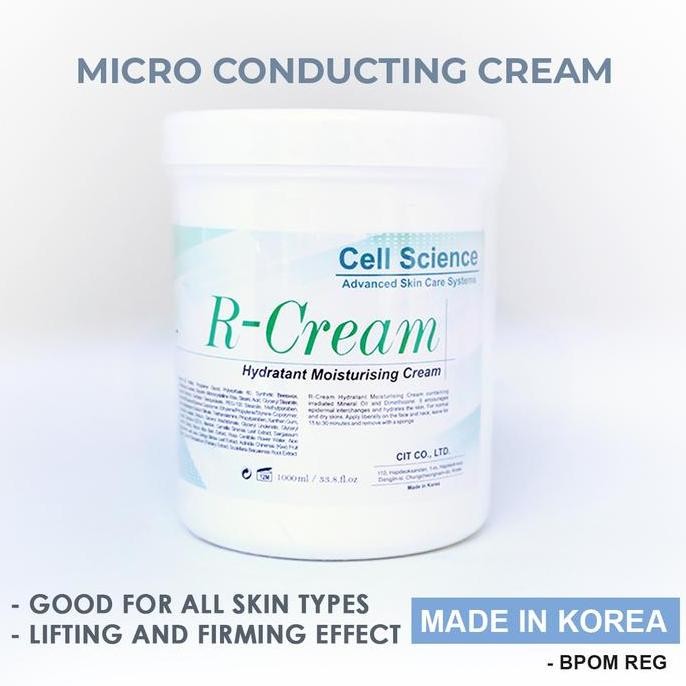 TERMURAH - R Cream RF CELL SCIENCE / Massage Cream Face Body Korea 1kg