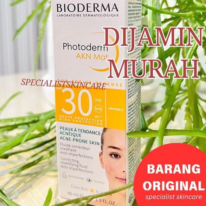 TERBARU - Bioderma Photoderm AKN MAT SPF30 40Ml