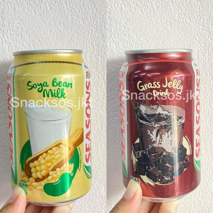 

F&N SEASONS GRASS JELLY DRINK / SOYA BEAN MILK / WINTERMELON / CHRYSANTHEMUM