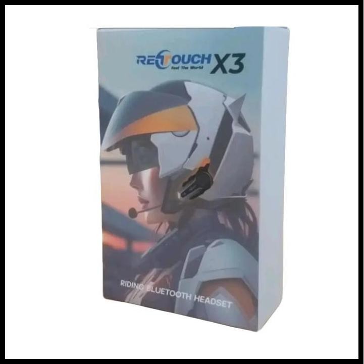 Terlaris intercom retouch x3 bergaransi resmi 12 bulan intercom headset bluetooth Ht Walkie Talkie B