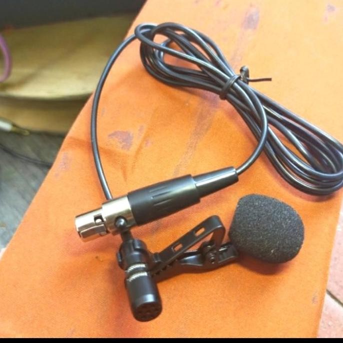 Mic Clip On Wireless Shure Original Microphone SVX 14 CVL 4 Pin Jepit Lavalier