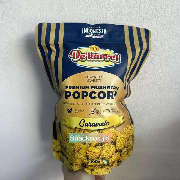 

DE'KARREL POPCORN CARAMEL - KARAMEL GOURMET DEKARREL