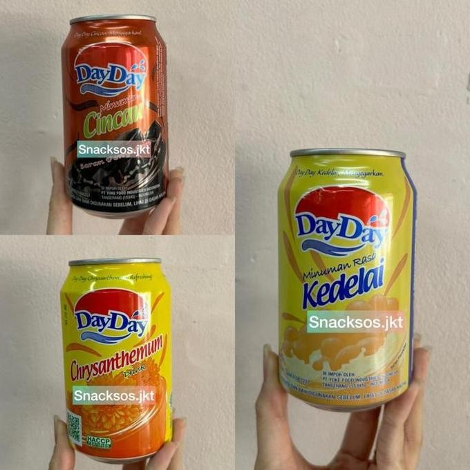

DAYDAY CAN CHRYSANTHEMUM TEA / SOYA BEAN / GRASS JELLY / WINTERMELON / BIRD NEST