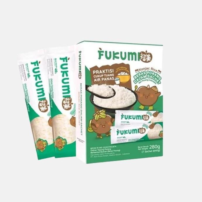 

Fukumi Beras Porang Konjac Shirataki Isi 7 x 40 gram P88