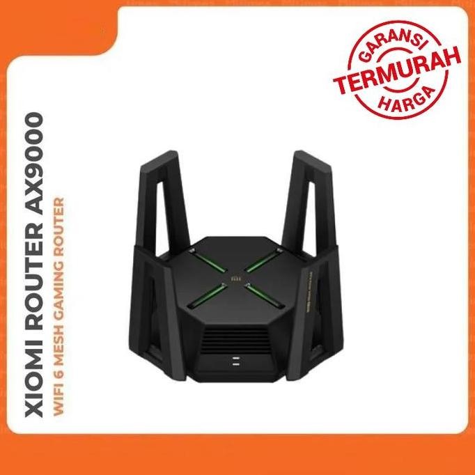 TERMURAH - Xiaomi AIoT Router AX9000 WiFi 6 Gamming AX 9000 Mbps 4K QAM 256 user