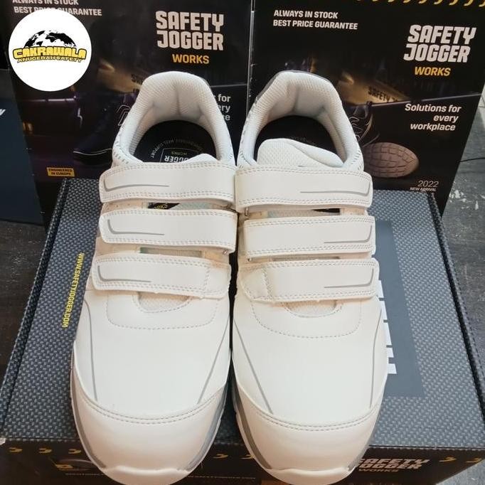 

Terlaris Sepatu Safety Jogger Pacco S1P Low -Putih