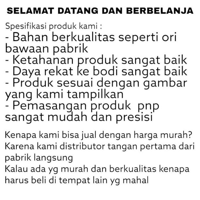 STRIPING LIST STANDART MOTOR HONDA CB VERZA 150 2021 2022 HITAM MERAH Motorcycle Aksesoris Sepeda