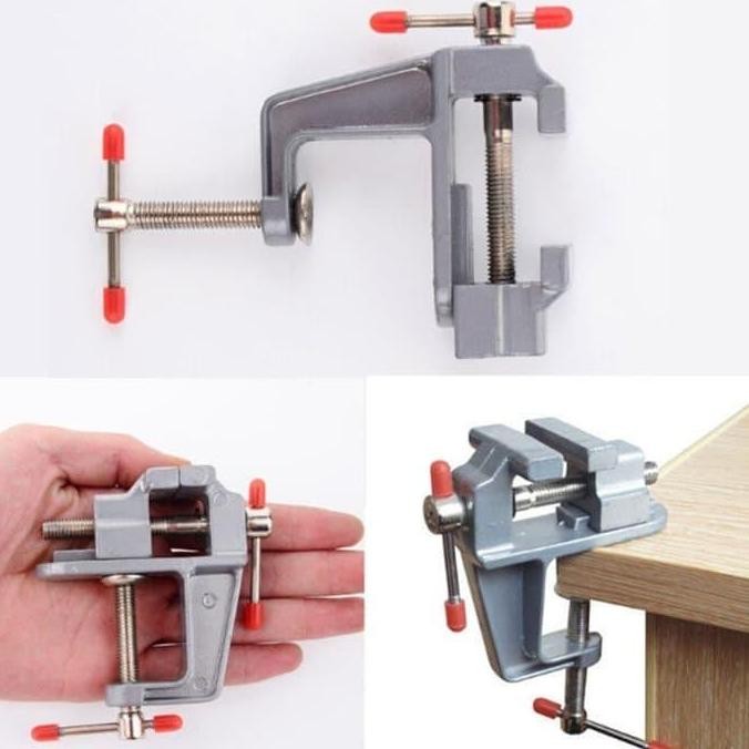Ragum Mini / Ragum Kecil Clamp Penjepit Serbaguna Meja Catok Kerajinan murah