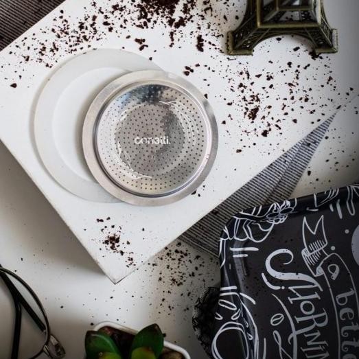 Mokapot Seal Filter 6 Cup Gasket Moka Pot Sparepart Conalli Seal Karet MURAH